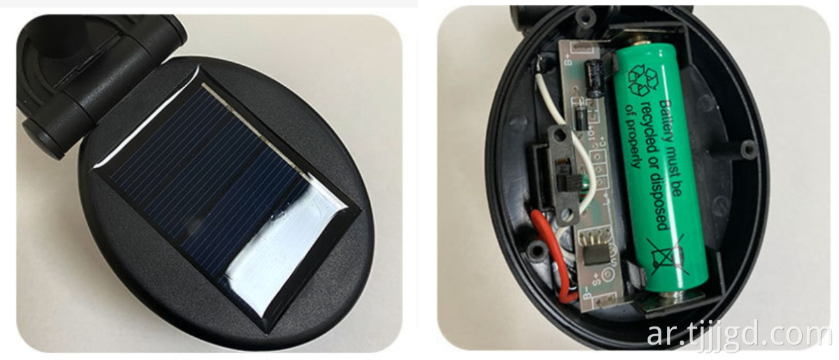 Solar Iron Christmas Courtyard Light